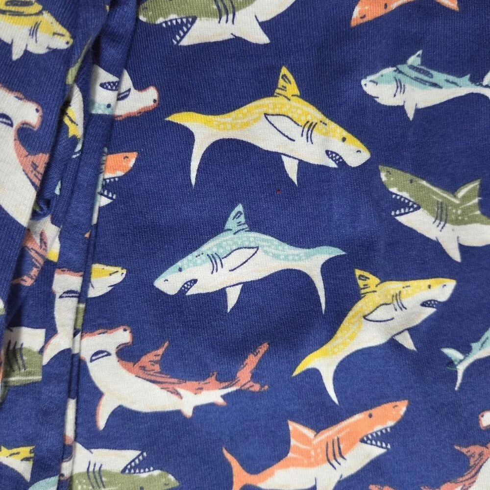 Wonder Nation Shark 2 Piece Pajama Set